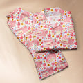 Slowpoke Relaxed Pajama Set, Cute Anime Kawaii Loungewear, Polyester Sleepwear Gift for Fans, Cozy Cosplay Shirt