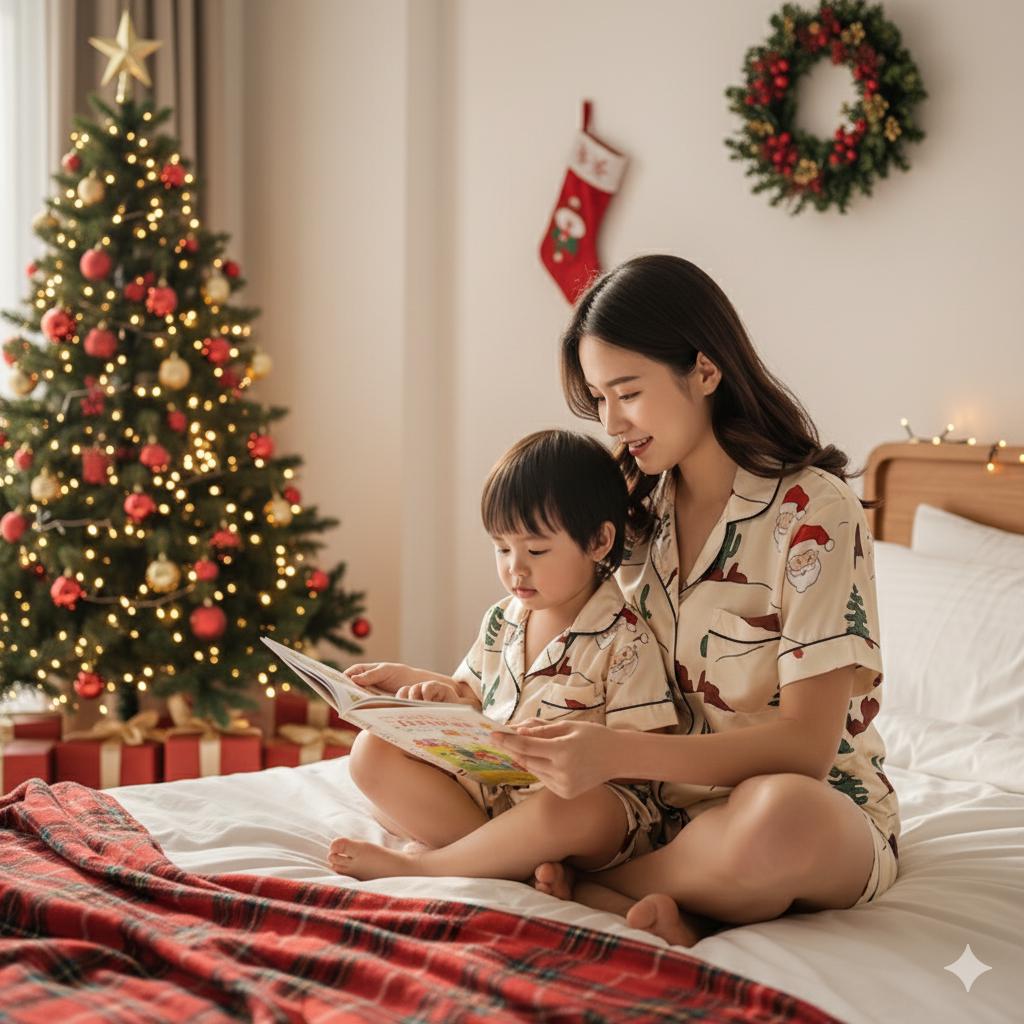 Cowboy Santa Satin Pajamas Set, Christmas Pajamas, Western Christmas Pajamas, Santa Claus Pajamas, Family Christmas Pajamas, Cozy Season Pjs
