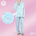 Little Fluffy Puppy Pajamas Set, Japan Kawaii Sleepwear, Japan Character Shirt, Family Matching Pajamas shirt