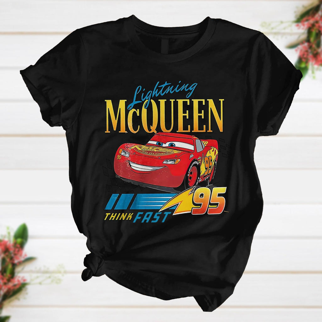 Lightning Mcqueen Pajamas Set, Rusteze cars T-Shirt Pants Set, Disney Pixar Cars Holiday Pajamas, Disneyland Family Vacation Pajamas Se