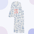 Mother of the Bride Pajamas, Wedding Morning Sleepwear, Button Up Lounge Set