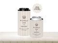 Beach Wedding Can Coolers, Personalized Coastal Wedding Can Holder Bar Decor