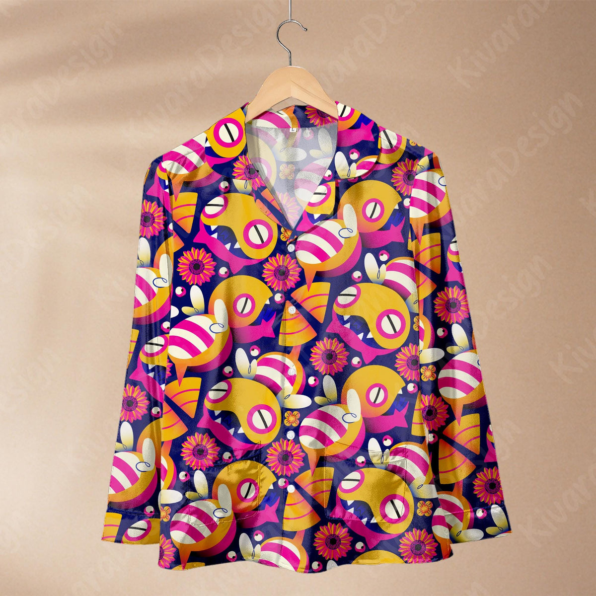 Dunsparce Pajama Set- Bug Type Anime Soft Polyester Manga Sleepwear Set