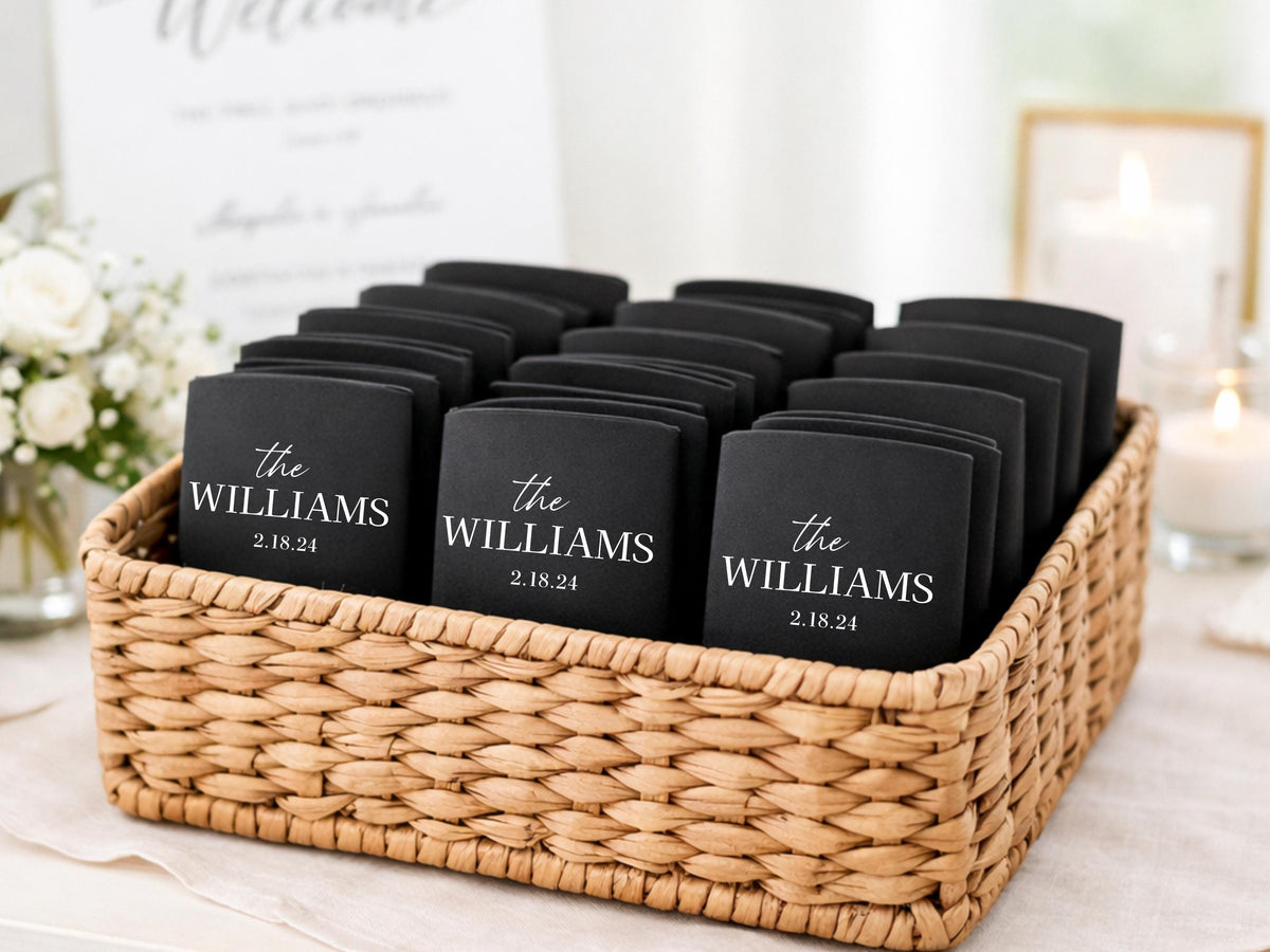Personalized Wedding Can Coolers | Custom Can Coolers, Wedding Favors