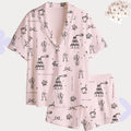 Pink Champagne Pajamas – Bachelorette & Wedding Morning Sleepwear