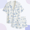 Bride Pajama Set – Wedding Morning Getting Ready PJs, Bridal Party Sleepwear