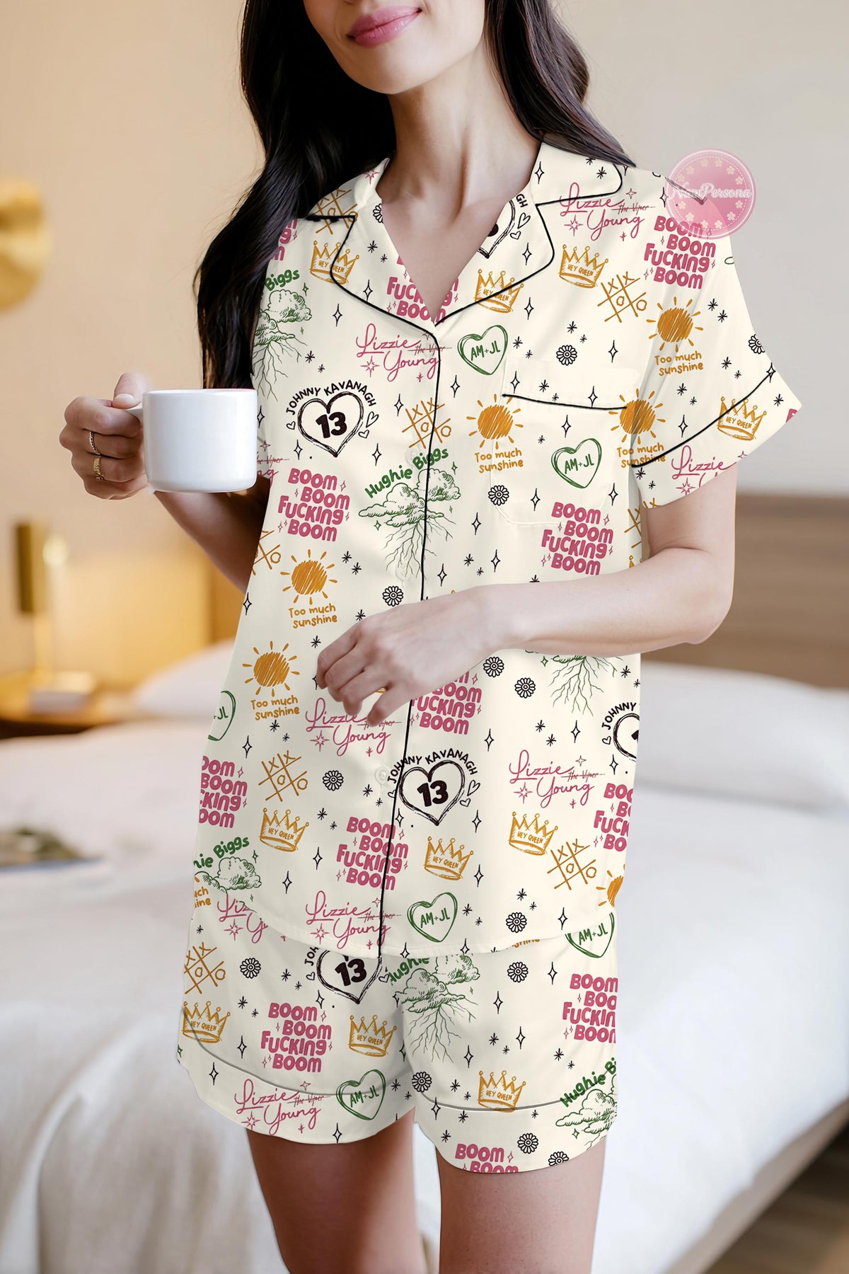 Boys Of Tommen Pajamas Set - Tommen College Pajama Set, Kavanagh 13 Tumbler, Gift For Book Lover, Bookish Gift, Gift For Her