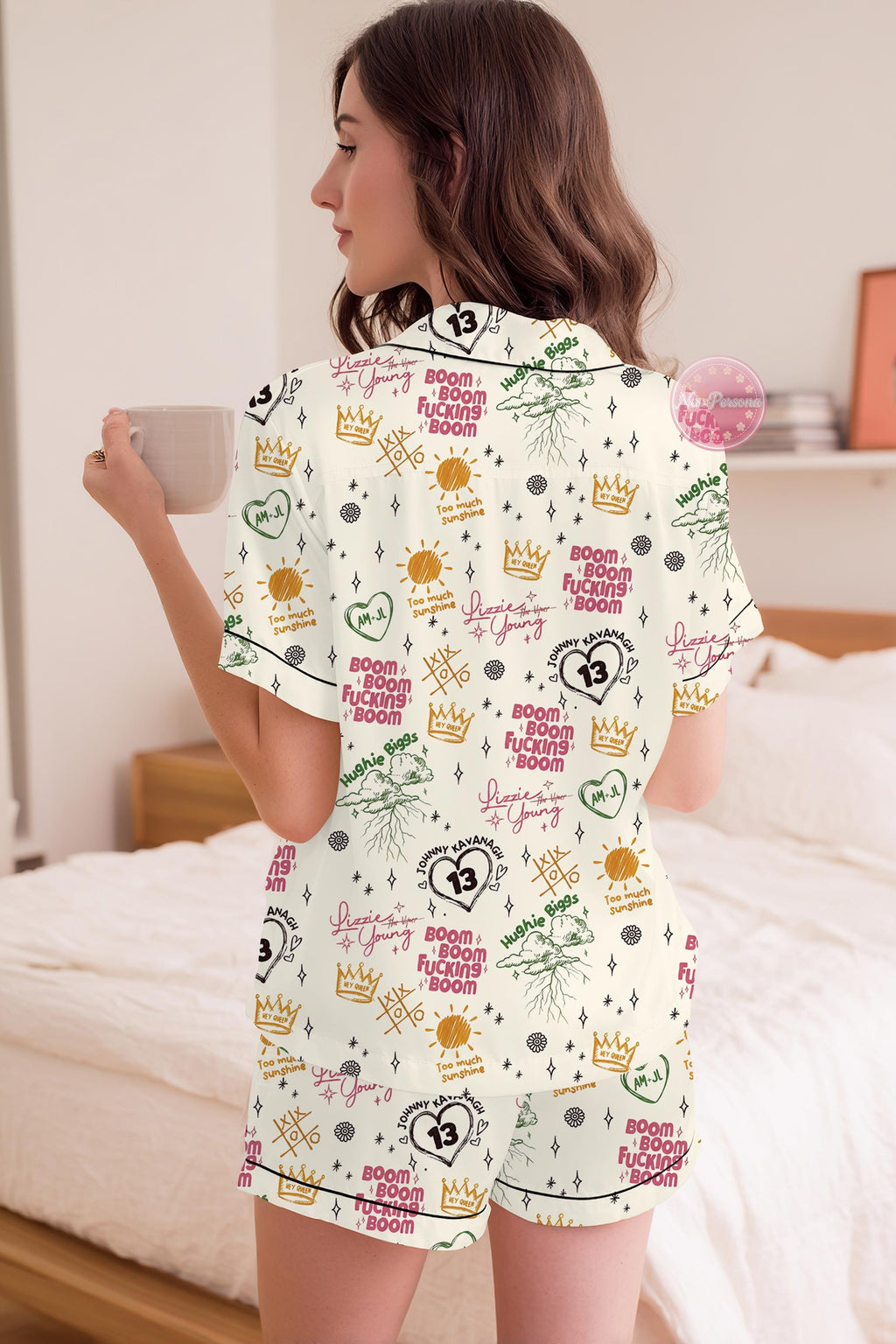 Boys Of Tommen Pajamas Set - Tommen College Pajama Set, Kavanagh 13 Tumbler, Gift For Book Lover, Bookish Gift, Gift For Her