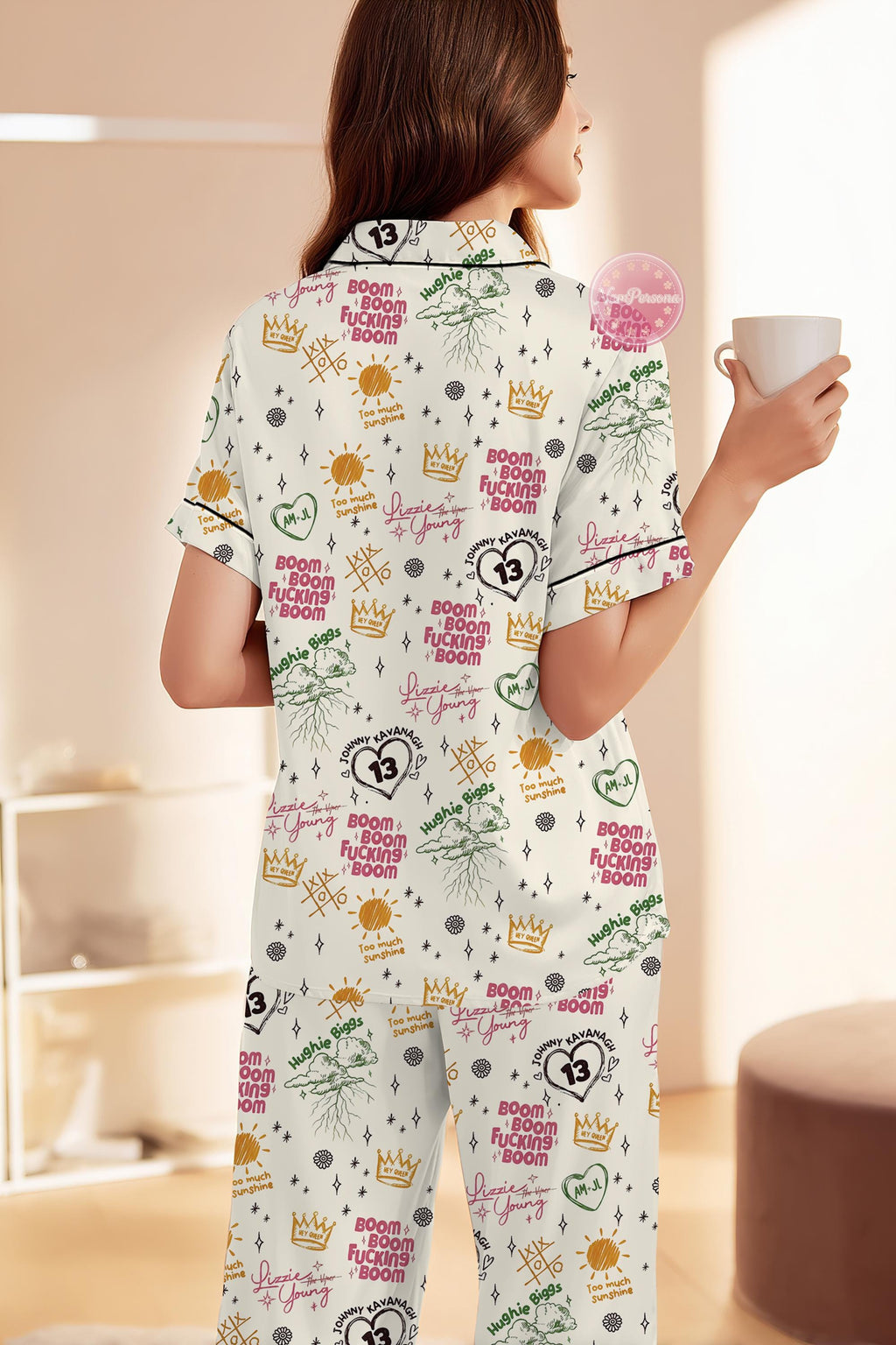 Boys Of Tommen Pajamas Set - Tommen College Pajama Set, Kavanagh 13 Tumbler, Gift For Book Lover, Bookish Gift, Gift For Her