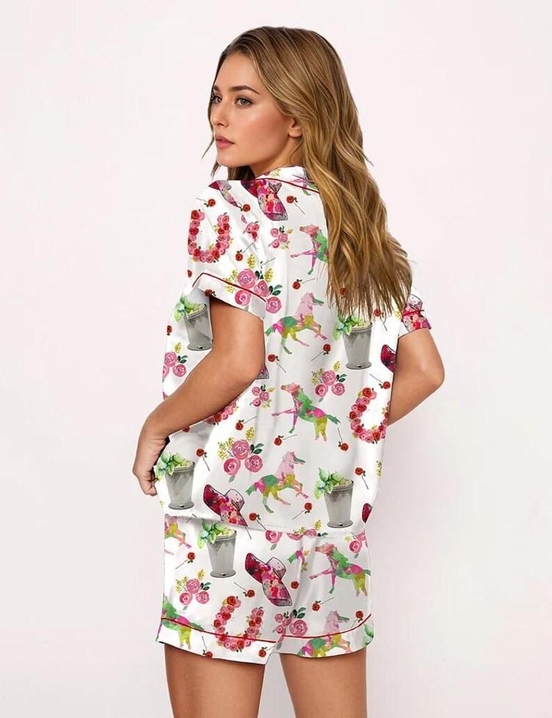 Western Cowgirl Pajamas Women, Floral Rodeo Sleepwear, Country Lounge PJs Gift