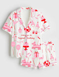 Birthday Party Pajamas Set Womens Celebration Sleepwear
