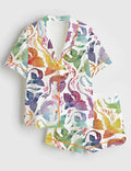 Dragon Pajama Set Women, Fantasy Dragon Sleepwear, Mythical Creature Pajamas Gift