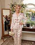 Mother of the Groom Pajamas – Bridal Party Sleepwear – Wedding Morning Preparation Outfits
