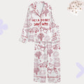 She's A Bride Pajama Set – Bridal Party Bachelorette PJs, Wedding Morning Sleepwear