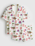 Kentucky Derby Pajama Set Women Horse Racing Mint Julep Lounge Set