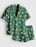 Martini Cocktail Pajamas Women, Olive Martini Sleepwear, Bar Theme Lounge Set