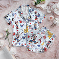 Disney Mickey Minnie Pluto Patriotic Pajama Set, Mickey and Friends Button Pajamas, Fourth of July Family Sleepwear, Cartoon Loungewear Gift