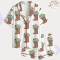Cowboy Boot Pajamas – Western Floral Sleepwear Set – Bachelorette Party & Country Bridal Gift