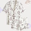 Future Mrs. Bridal Doodle Pajama Set – Engagement Bachelorette Sleepwear 2026