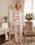 Mother of the Bride Pajama Set – Bridal Party Sleepwear, Wedding Morning Outfit