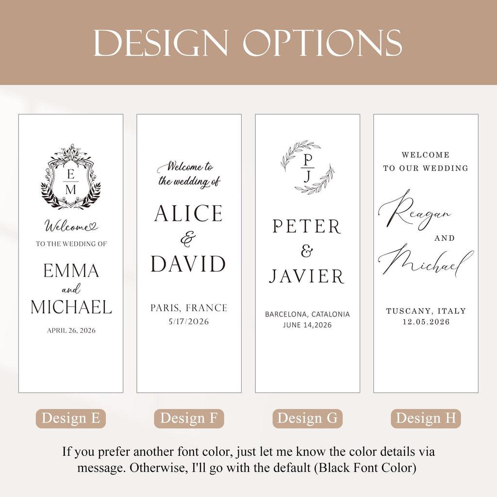 Personalized Fabric Wedding Welcome Sign, Happily Ever After Party Welcome Sign,Welcome to Our Reception Sign, Custom Linen Wedding Signage