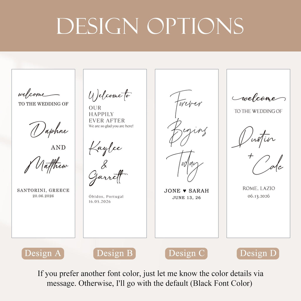 Personalized Fabric Wedding Welcome Sign, Happily Ever After Party Welcome Sign,Welcome to Our Reception Sign, Custom Linen Wedding Signage