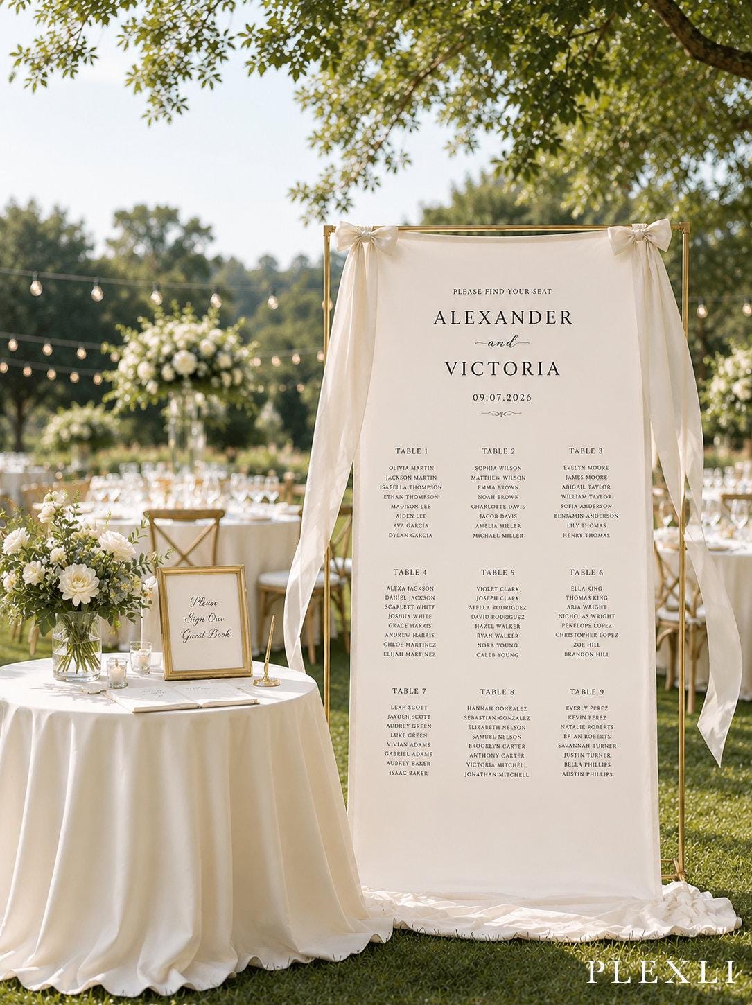 Personalized Linen Wedding Welcome Sign, Custom Fabric Banner, Wedding Decoration, Engagement Party Sign, Fabric Ceremony Sign