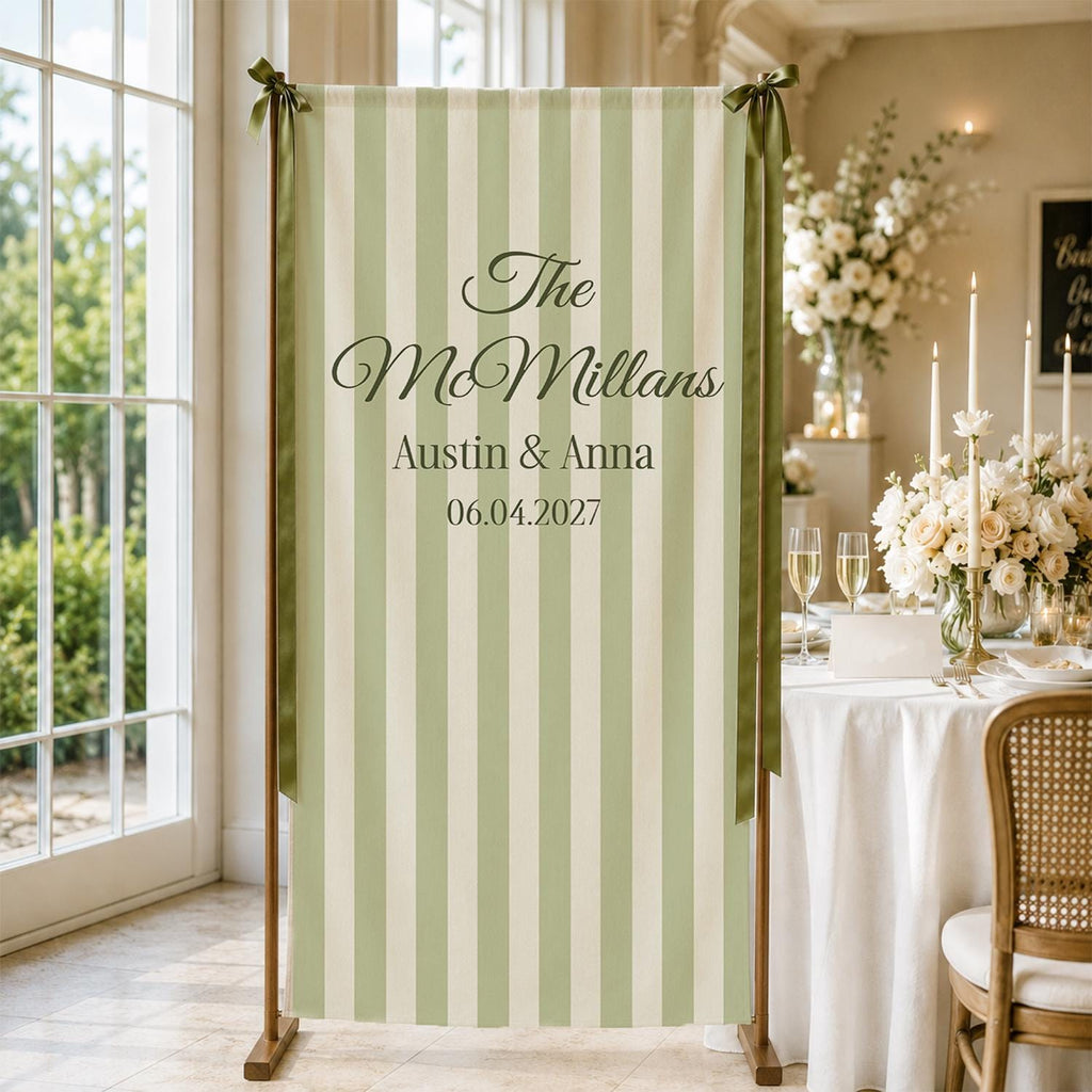 Fabric Wedding Welcome Sign, Personalized Linen Welcome Sign, Modern Wedding Welcome Sign, Wedding Banner, Custom Fabric Banner