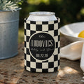 Personalized Wedding Can Coolers, Custom Monogrammed Can Coolers, Custom Can Coolers, Custom Wedding Favors, Party Favors (CZ503)