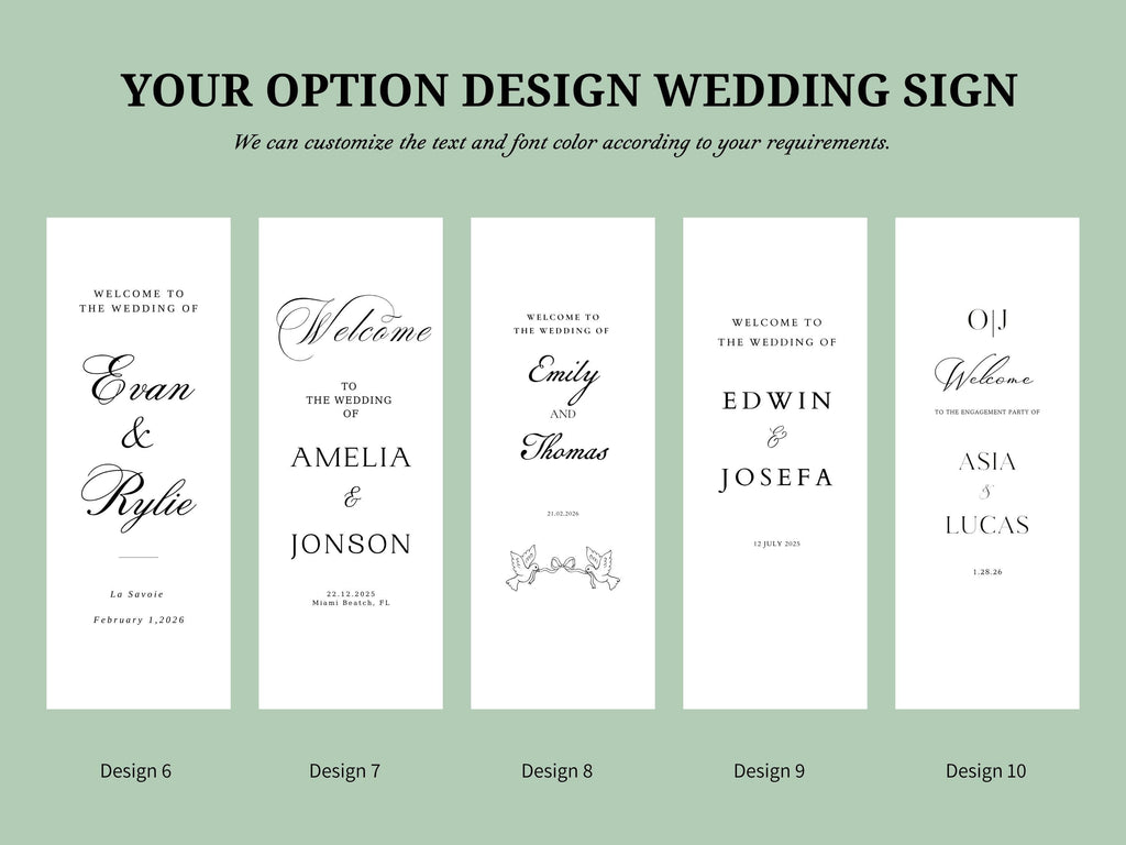 Lace Wedding Welcome Sign, Custom Linen Fabric Banner