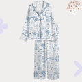 Bridal Pajama Set – Wedding Matching PJs – Bachelorette Party Gift - Wedding Morning Outfit