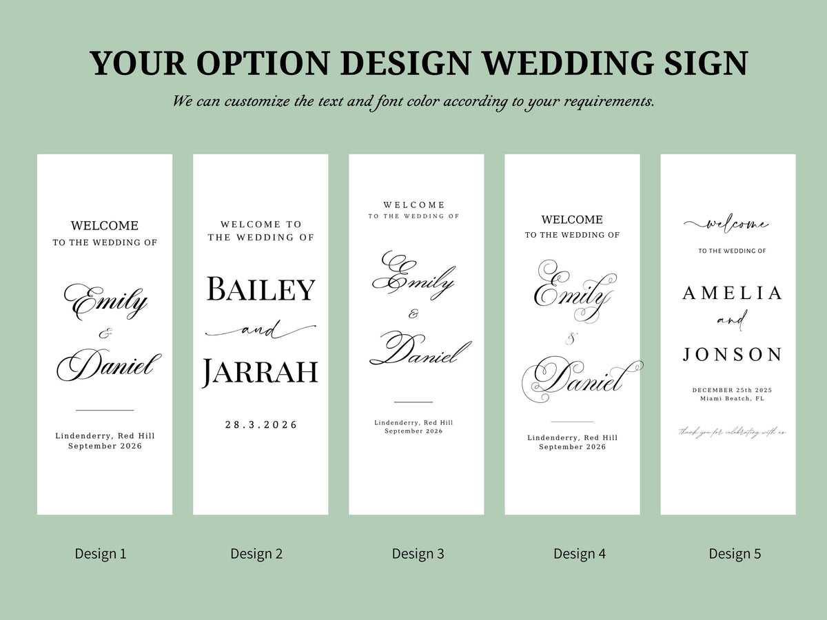 Lace Wedding Welcome Sign, Custom Linen Fabric Banner
