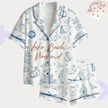 Lake Bachelorette Pajamas – Matching Bride and Bridesmaid PJs – Lake Bach Weekend Party Favors