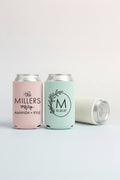 Slim & Regular Custom Wedding Cozies, Wedding Favors