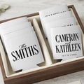 Custom Wedding Can Coolers Personalized Wedding Favor Beverage Holder Reception Drink Sleeve Bridal Shower Party Gift