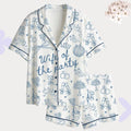 Wife of the Party Pajamas – Custom Bridal Doodle Pjs – Bachelorette Party Gift - Matching Bridesmaid