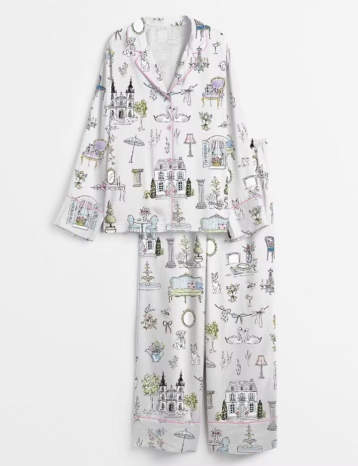 Chic French Summer Silky Satin Pajamas, Cute European Holiday Short Sleeve Pjs Set, Elegant Vacation Loungewear, Bridesmaid PJ Gift
