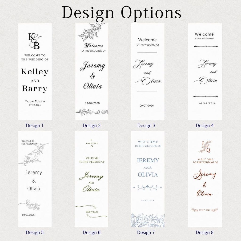 Personalized Wedding Welcome Sign Rustic Wedding Backdrop Banner Bridal Shower Decor Custom Wedding Banner Ceremony Decor