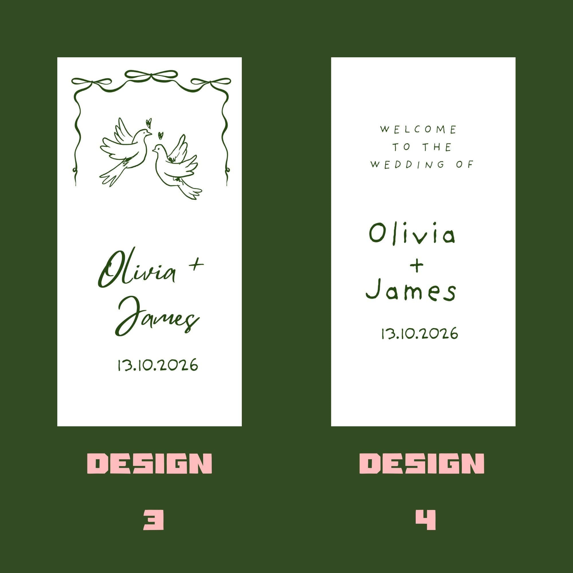 Personalized Linen Wedding Welcome Sign, Custom Fabric Wedding Banner, Modern Wedding Welcome Sign, Boho Ceremony Decor,Outdoor Wedding Sign