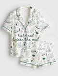 Last Trail Before Veil 2026 Pajamas, Mountain Hiking Bride Short Sleeve Satin, Camp Bachelorette Sleepwear, Silky Outdoor Bridal Party Gift