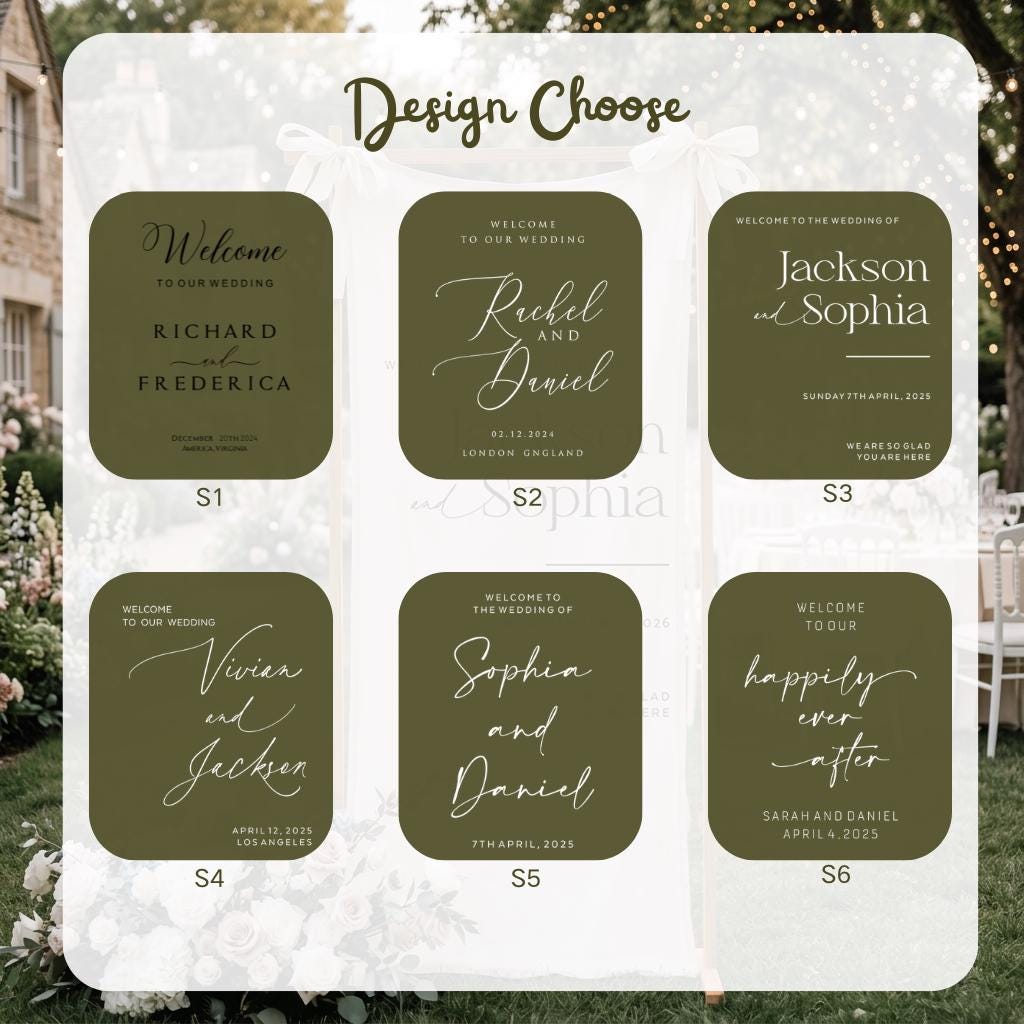 Fabric Wedding Welcome Sign Modern Wedding Welcome Sign Fabric Linen Custom Wedding ceremony Boho Wedding Welcome Sign Ceremony Sign