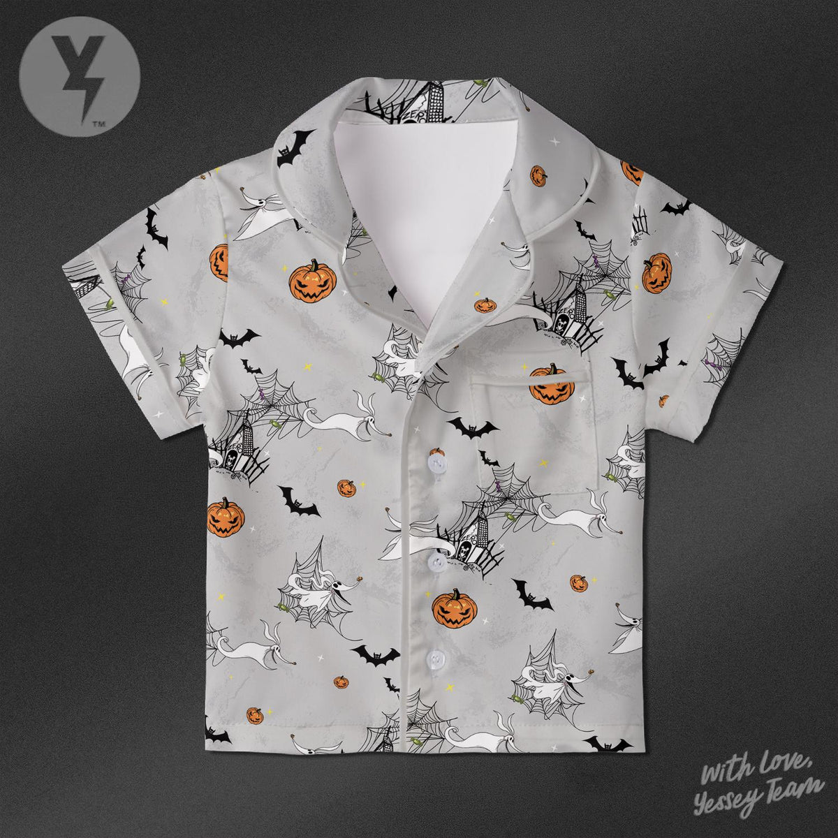 Zero Ghost Dog Pajamas Satin, Disney The Nightmare before, Zero Dog Sleepwear, Nightmare before Christmas Family Matching