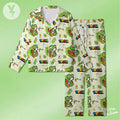 Yoshi Super Mario Pajamas Set, Nintendo Super Mario Sleepwear, Yoshi Shirt, Super Mario Family Matching Outfit