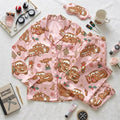 Disney Pixar Cars Race Into Christmas, Lightning McQueen Gingerbread Pajamas, Holiday Character Nightwear, Festive Winter Sleep Outfit