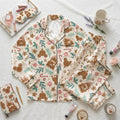 Disney Mickey Head Meets A Gingerbread Christmas Castle, Holiday Pajamas, Magical Mouse Nightwear, Sweet Festive Sleep Outfit
