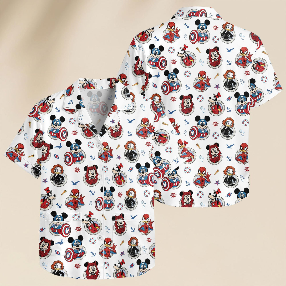Mickey and Friends Pajamas, Marvel Superhero Pjs, Disney Cartoon Sleepwear, Avengers Women Loungewear, Holiday Pajamas Gift
