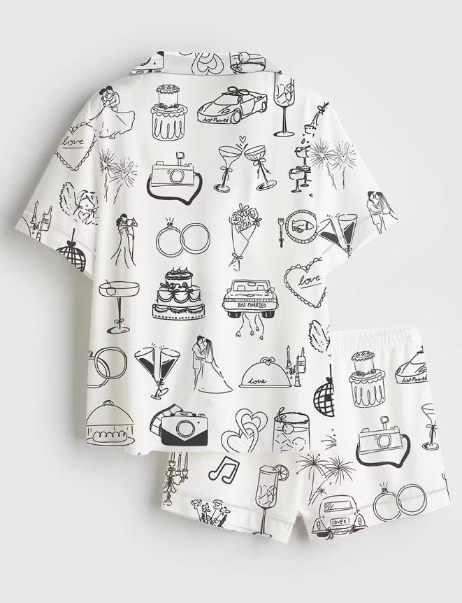 Bridal Pajama Set – Wedding Pajamas – Bachelorette Party Gift & Getting Ready Outfit, Honeymoon Gift